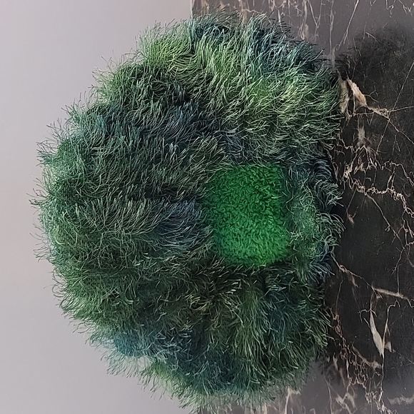 Aurora Perry Peacock 8" plush blue green stuffed bird animal toy cute - Picture 3 of 5